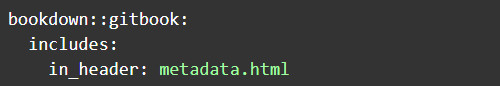 YAML lines in _output.yml for adding components to the header of the HTML document