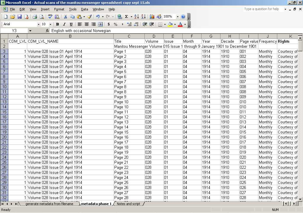 The Code4Lib Journal Generating Metadata on a Shoestring sans